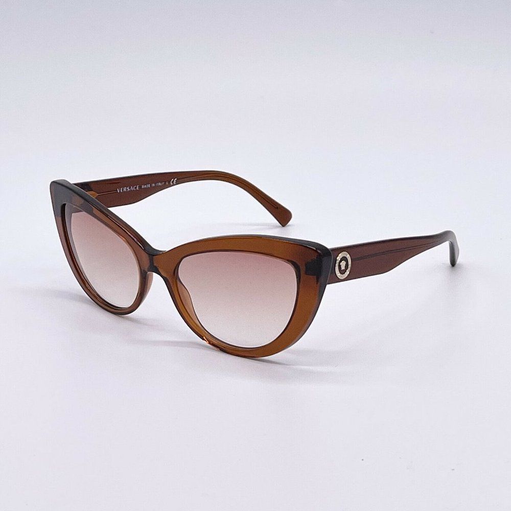 Versace Brown Cat Eye Sunglasses